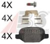 A.B.S. 37184 OE Brake Pad Set, disc brake
